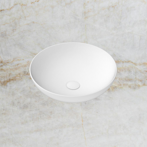 ADP Circuit Above Counter Basin Matte White