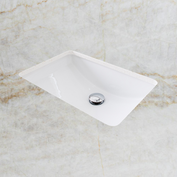 ADP Gravity Under Counter Basin Gloss White