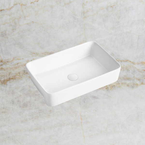 ADP Lino Semi Recessed Basin Gloss White