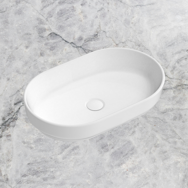 ADP Marilyn Above Counter Basin Matte White