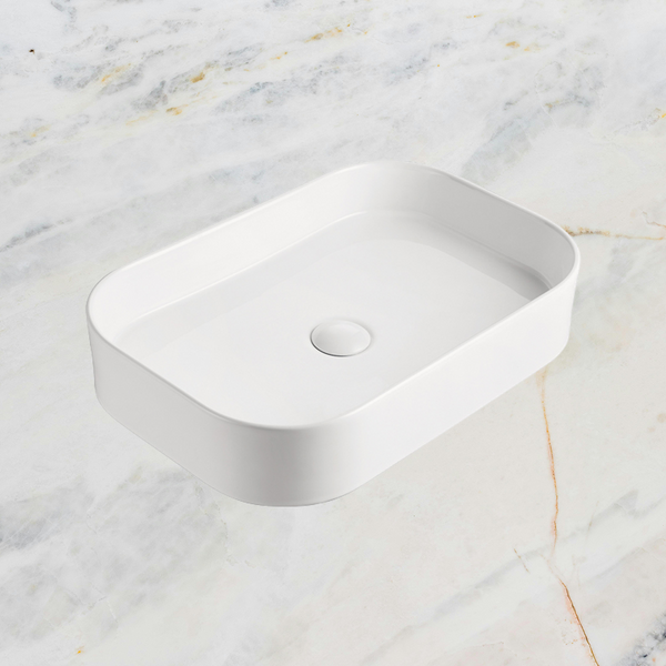 ADP Max Above Counter Basin Matte White