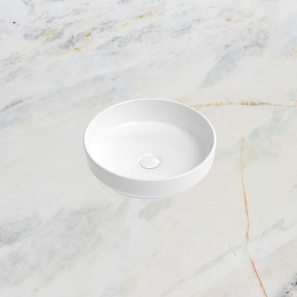 ADP Monroe Above Counter Basin Gloss White