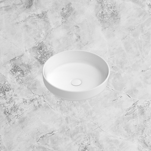 ADP Monroe Above Counter Basin Matte White