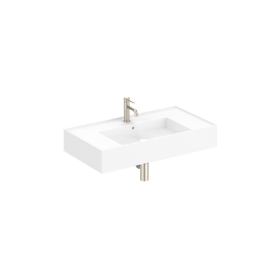 ADP Teorema Wall Basin 800 Centre with 1 Tap Hole
