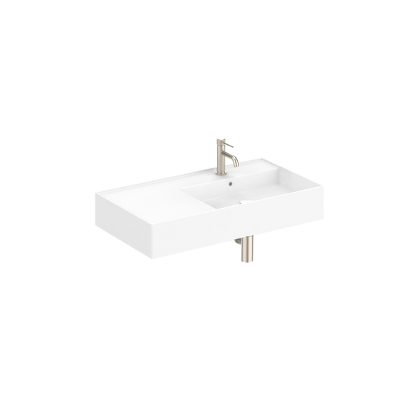 ADP Teorema Wall Basin 800 Right with 1 Tap Hole