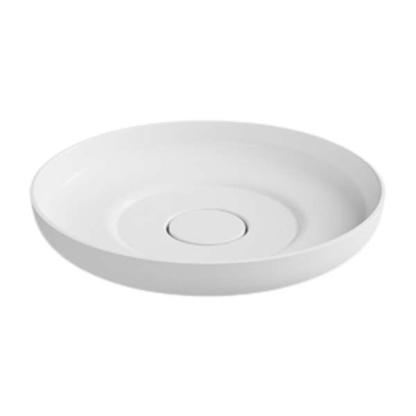 ADP Flume Cast Marble Basin Matte White