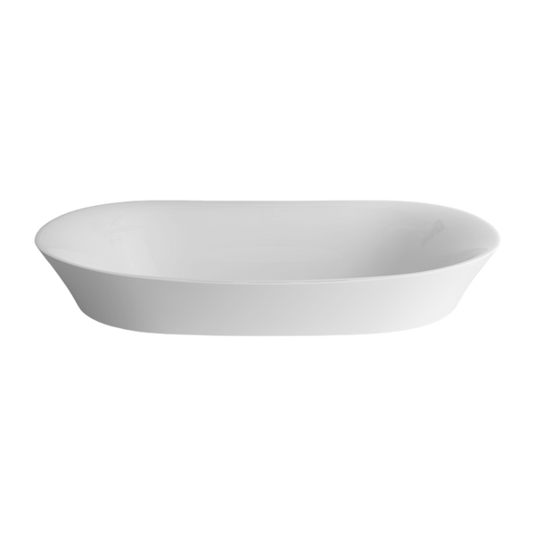 ADP Rise Semi Inset Basin Gloss White