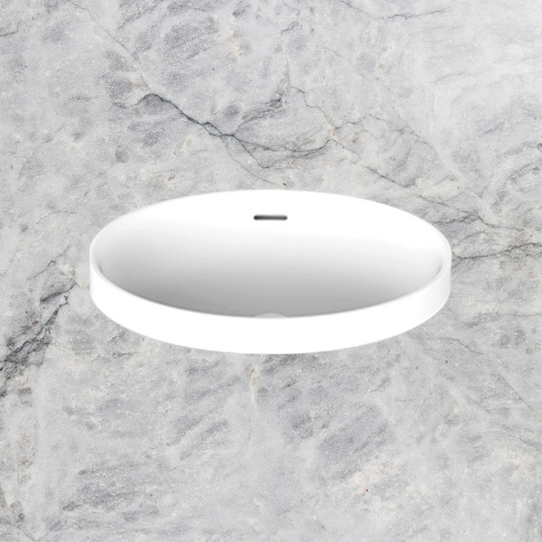 ADP Ozera Semi Inset Basin Matte White