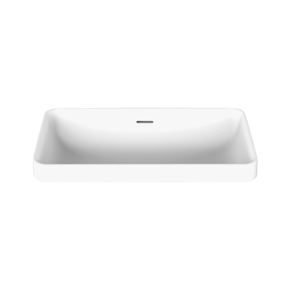 ADP Zeya Semi Inset Basin Gloss White – Buildmat