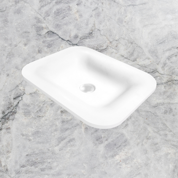 ADP Believe Basin Matte White Inset