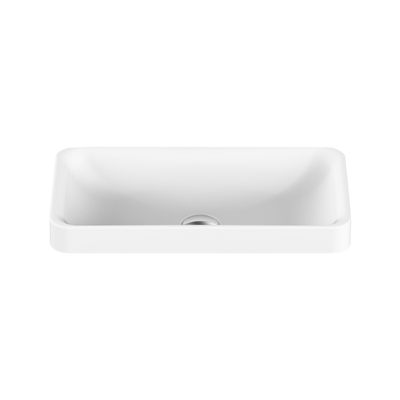 ADP Faith Semi Inset Basin Gloss White