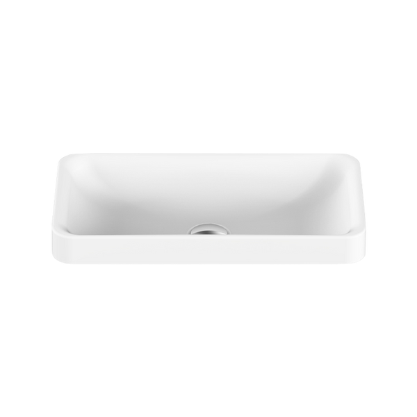 ADP Faith Semi Inset Basin Matte White