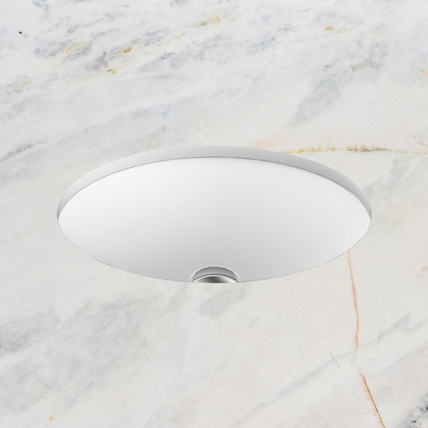 ADP Sincerity Inset/Under-Counter Basin Matte White