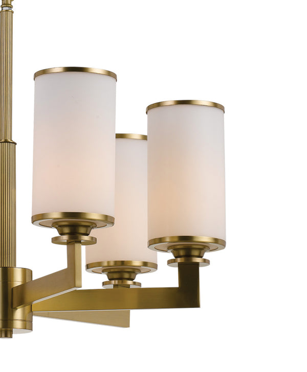 Telbix Ahern 6 Lights Pendant Solid Brass