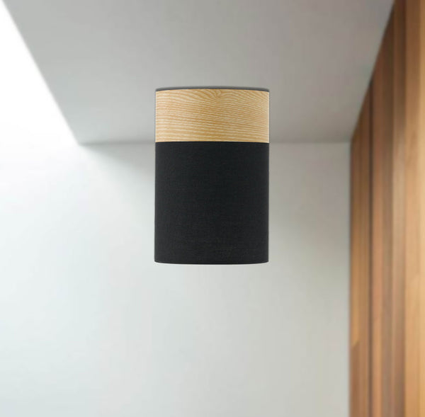 Telbix Akira Batten Fix Black Oak