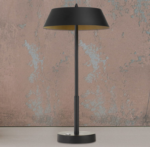 Telbix Allure 7W Led Table Lamp Black Gold