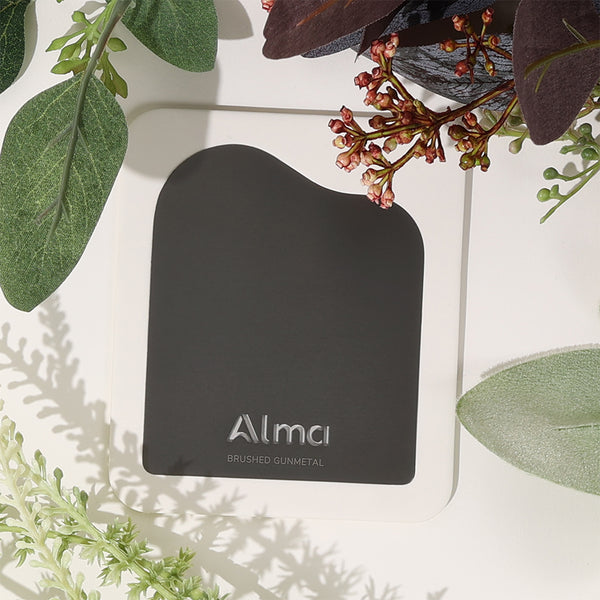 Alma Tapware Colour Sample Brushed Gunmetal