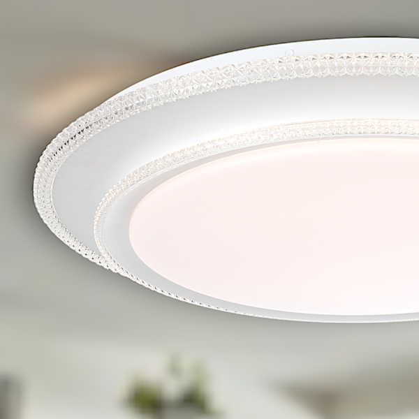 Telbix Altez 50 48W Led Oyster 3CCT Dim White