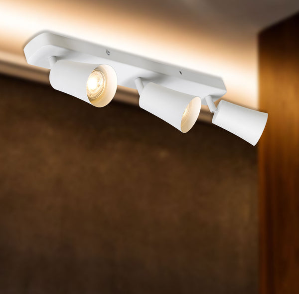 Telbix Alvey 3 Lights Spot Bar White