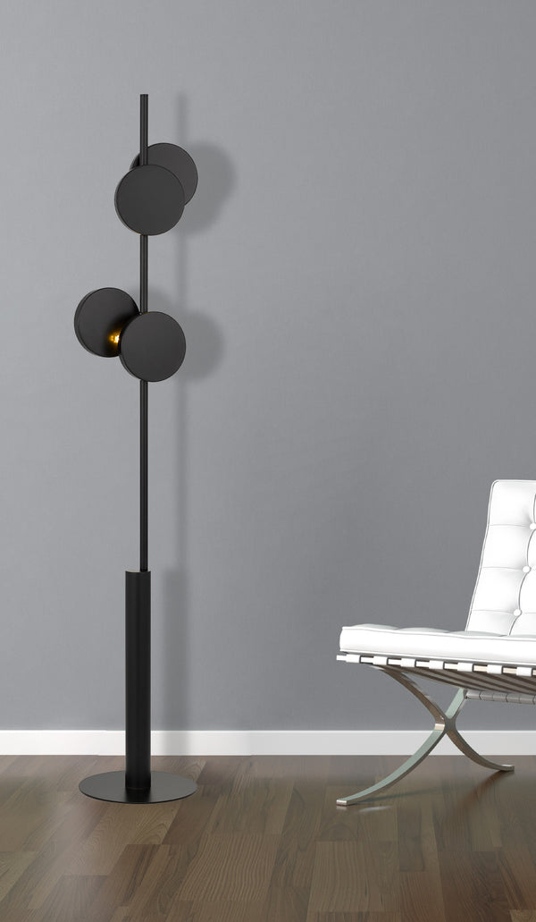 Telbix Amparo Floor Lamp Black