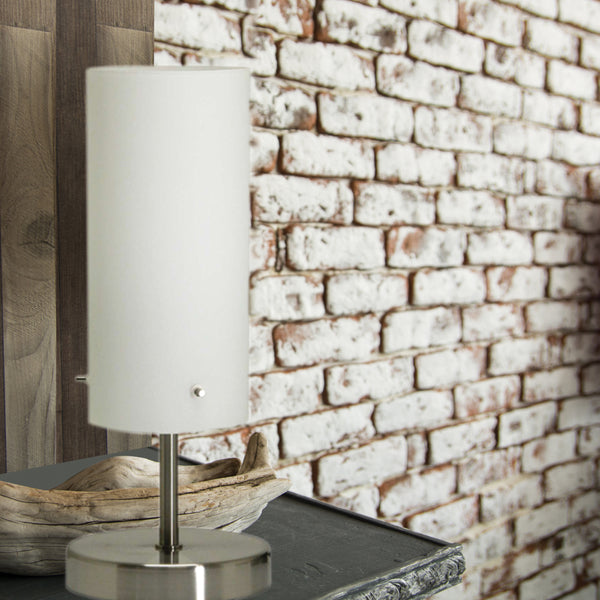 Telbix Angus Table Lamp Nickel