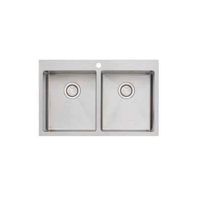 Oliveri Apollo Double Bowl Sink Stainless Steel