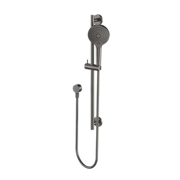Arcisan Fusion Air Handshower with Axus Slide Rail Set Brushed Iron