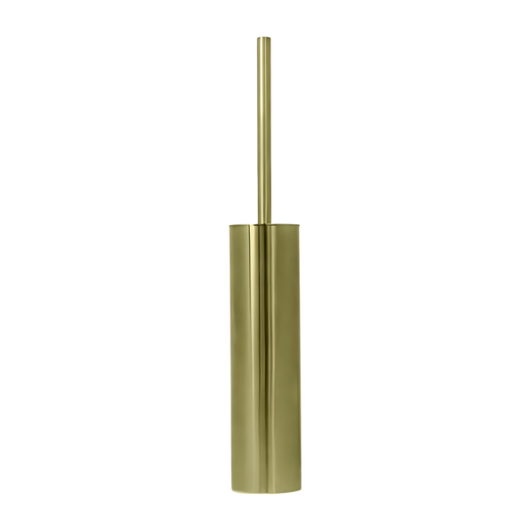 Arcisan Round Toilet Brush Holder Brushed Brass