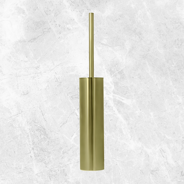 Arcisan Round Toilet Brush Holder Brushed Brass
