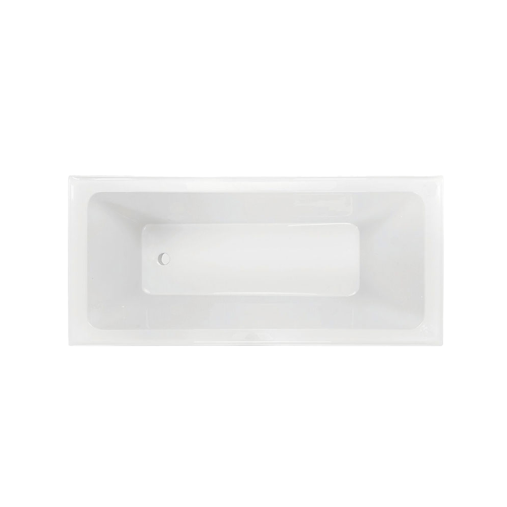 The Aria's classic design features steep sides for maximum internal space and a tile bead which allows it to be integrated flush into a tiled wall and finished with a watertight seal. Inset Size: 1675 x 765 x 400mm Capacity: 138L/156L (200mm below the bath rim) Plug and Waste not included No-Overflow High Gloss White