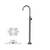 Arcisan In-Floor Body for Freestanding Bath Mixer