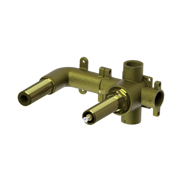Arcisan In-wall Body for Progressive Mixer with Outlet to Side