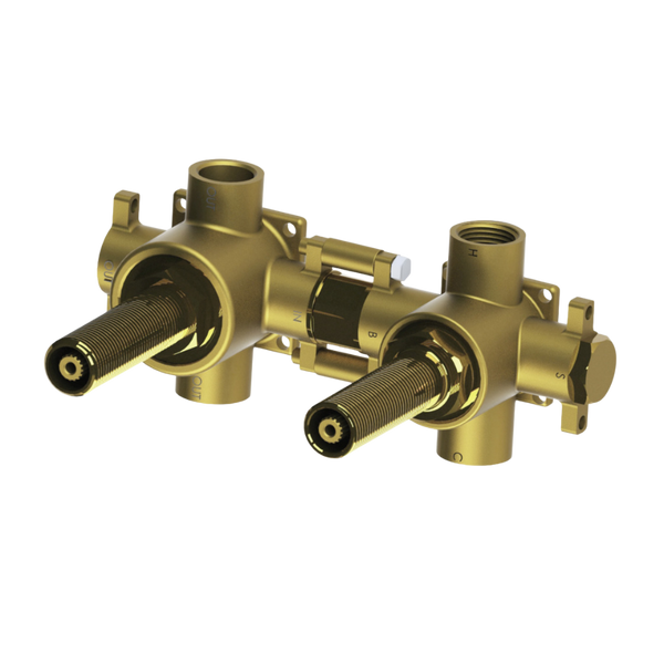 Arcisan In-wall body for progressive shower mixer with 3-way diverter