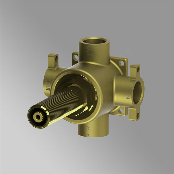 Arcisan In-wall Body for 3-way Diverter for Conventional Tap Sets & Progressive Mixers