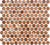 Tiles Callisto Rojo Alicante Penny Round Honed 23 x 23mm