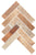 Tiles Callisto Rosa Portogallo Herringbone Honed 35 x 150mm