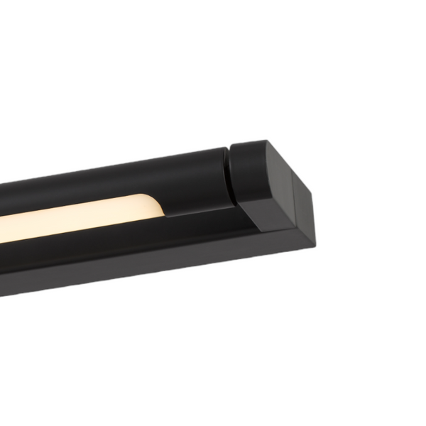 Telbix Arvin 40 Vanity Wall Light Black