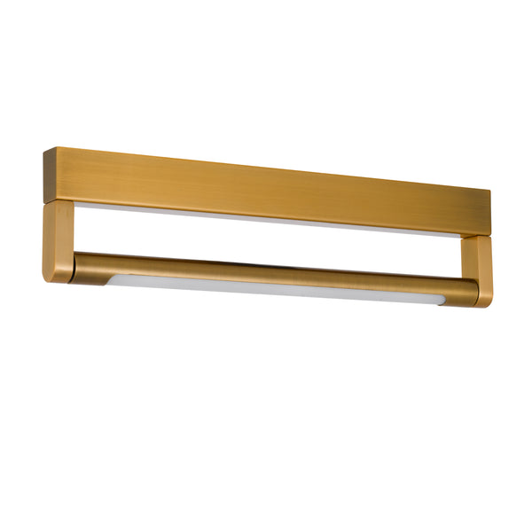 Telbix Arvin 40 Vanity Wall Light Antique Gold