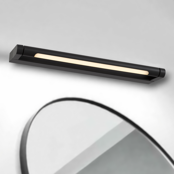 Telbix Arvin 40 Vanity Wall Light Black