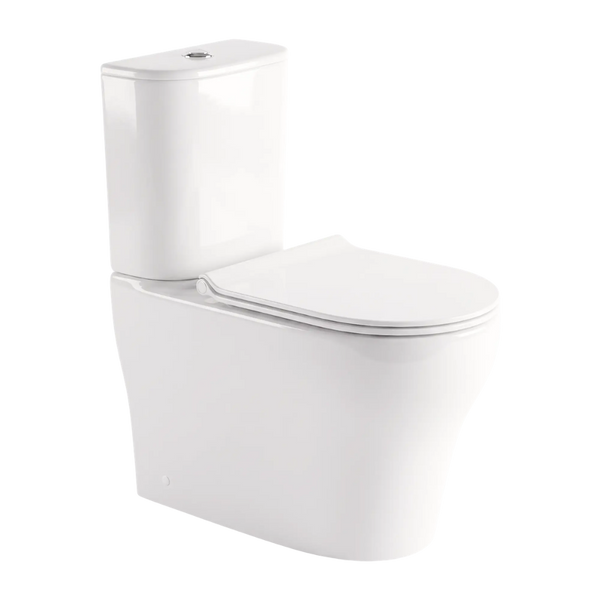 American Standard Cygnet Hygiene Rim Round Close Coupled Back to Wall (Back Inlet) White