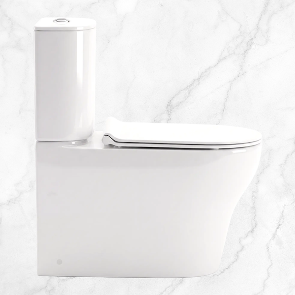American Standard Cygnet Hygiene Rim Round Close Coupled Back to Wall (Back Inlet) White