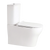 American Standard Cygnet Hygiene Rim Square Close Coupled Back to Wall Toilet Suite (Bottom Inlet) White