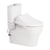 American Standard Cygnet Hygiene Rim Round Close Coupled Back to Wall (Bottom Inlet) with SpaLet E-Bidet Seat
