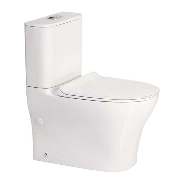 American Standard Signature Hygiene Rim Close Coupled Back to Wall (Bottom Inlet) with CrystaSleek Seat