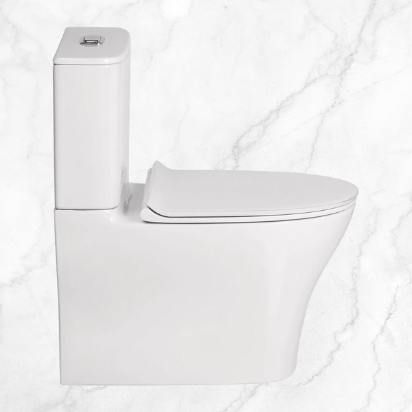 American Standard Signature Hygiene Rim Close Coupled Back to Wall (Back Inlet) with CrystaSleek Seat