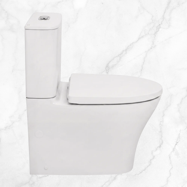 American Standard Signature Hygiene Rim Close Coupled Back to Wall Back Inlet with Standard Seat