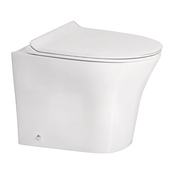 American Standard Signature Hygiene Rim Back to Wall with CrystaSleek Seat White