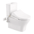 American Standard Signature Hygiene Rim Close Coupled Back to Wall Toilet Suite with SpaLet E-Bidet Seat (Bottom Inlet) White
