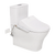 American Standard Hygiene Rim Close Coupled Back to Wall Toilet Suite with SpaLet E-Bidet Seat (Back Inlet) White