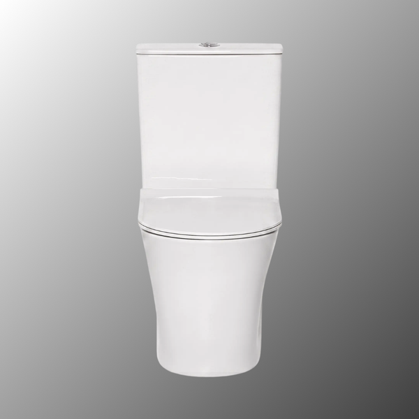American Standard Heron Hygiene Rim Close Coupled Back to Wall Toilet Suite (Back Inlet) White